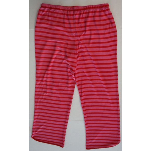 Kate Spade KS02271F Women's Sz XL Pink/Red Striped 3-Piece Pajama Set $149 - Picture 13 of 15